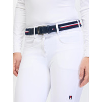 Cinto Elástico Anchor Tommy Hilfiger Equestrian Céu do deserto Azul Cinto Elástico Anchor Tommy Hilfiger Equestrian Céu do deserto Azul