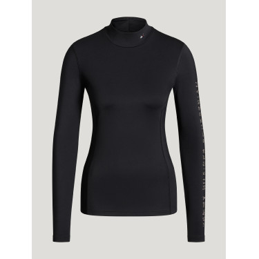 Amelie Women Rhinestone High Neck Baselayer Tommy Hilfiger Equestrian