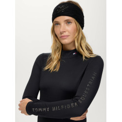 Amelie Women Rhinestone High Neck Baselayer Tommy Hilfiger Equestrian