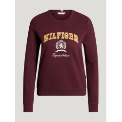 Sweatshirt Campus Feminino Tommy Hilfiger Equestrian mulher