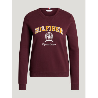 Sweatshirt Campus Feminino Tommy Hilfiger Equestrian mulher