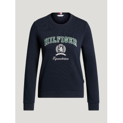 Sweatshirt Campus Feminino Tommy Hilfiger Equestrian mulher