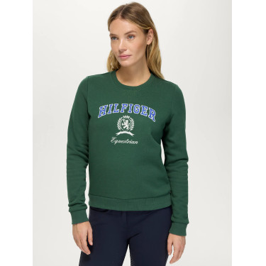 Sweatshirt Campus Feminino Tommy Hilfiger Equestrian mulher