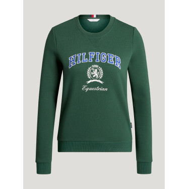 Sweatshirt Campus Feminino Tommy Hilfiger Equestrian mulher