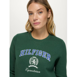 Sweatshirt Campus Feminino Tommy Hilfiger Equestrian mulher
