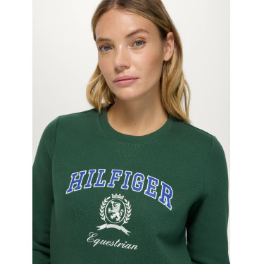 Sweatshirt Campus Feminino Tommy Hilfiger Equestrian mulher