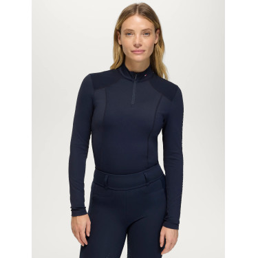 Echo Women 1/4 Zip Base Layer Tommy Hilfiger Equestrian