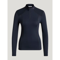 Echo Women 1/4 Zip Base Layer Tommy Hilfiger Equestrian