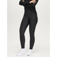 Calças híbridas Highland Winter Rhinestone Tommy Hilfiger Equestrian mulher Preto