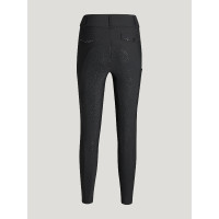 Calças híbridas Highland Winter Rhinestone Tommy Hilfiger Equestrian mulher Preto