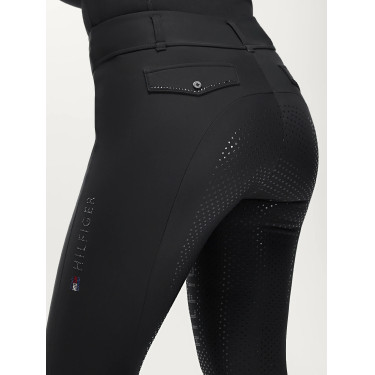 Calças híbridas Highland Winter Rhinestone Tommy Hilfiger Equestrian mulher Calças híbridas Highland Winter Rhinestone Tommy Hilfiger Equestrian mulher