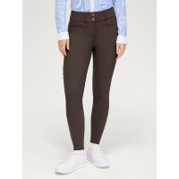 Calças de montar femininas Mia com aderência no joelho Tommy Hilfiger Equestrian mulher Cacau Castanho
