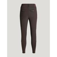 Calças de montar femininas Mia com aderência no joelho Tommy Hilfiger Equestrian mulher Cacau Castanho