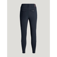 Calças de montar femininas Mia com aderência no joelho Tommy Hilfiger Equestrian mulher Céu do deserto Azul