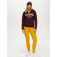 Mills Moletom com Zíper Feminino Tommy Hilfiger Equestrian mulher Borgonha escuro Bord&amp;amp;amp;amp;amp;ocirc;