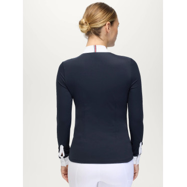 Camisa de Apresentação Feminina com Strass Monica Tommy Hilfiger Equestrian mulher