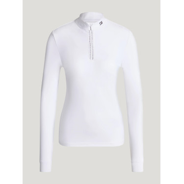 Camisa de Apresentação Feminina com Strass Monica Tommy Hilfiger Equestrian mulher