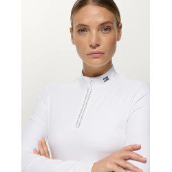 Camisa de Apresentação Feminina com Strass Monica Tommy Hilfiger Equestrian mulher