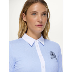 Camisa Perkins Women Stretch Stripe Tommy Hilfiger Equestrian