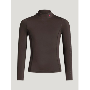 Camisola térmica de gola alta Ava Young Rider Tommy Hilfiger Equestrian Camisola térmica de gola alta Ava Young Rider Tommy Hilfiger Equestrian