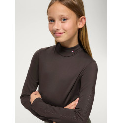 Camisola térmica de gola alta Ava Young Rider Tommy Hilfiger Equestrian Camisola térmica de gola alta Ava Young Rider Tommy Hilfiger Equestrian