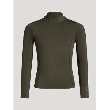 Camisola térmica de gola alta Ava Young Rider Tommy Hilfiger Equestrian Camisola térmica de gola alta Ava Young Rider Tommy Hilfiger Equestrian