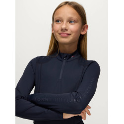 Camisola térmica de gola alta Ava Young Rider Tommy Hilfiger Equestrian Camisola térmica de gola alta Ava Young Rider Tommy Hilfiger Equestrian