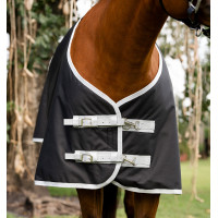 Manta de Exterior Amigo Ripstop 900D Quarter Horse Plus 0g Horseware Preto / prata