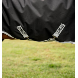 Manta de Exterior Amigo Ripstop 900D Quarter Horse Plus 0g Horseware Preto / prata
