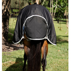 Manta de Exterior Amigo Ripstop 900D Quarter Horse Plus 0g Horseware Preto / prata