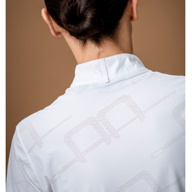 Camisa de competição equitação AA Elena manga curta