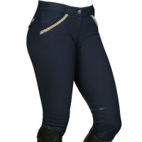 Calça Florida Feminina Flags & Cup Azul-marinho Calça Florida Feminina Flags & Cup Azul-marinho