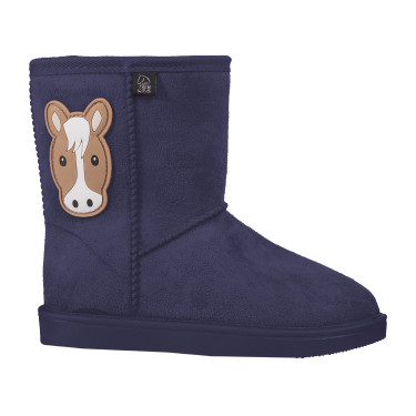 Botas forradas impermeáveis Davos Amina - HKM Azul escuro Botas forradas impermeáveis Davos Amina - HKM Azul escuro