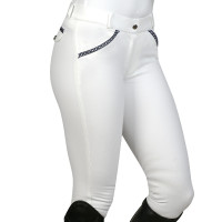 Calça Florida Feminina Flags & Cup Azul-marinho Calça Florida Feminina Flags & Cup Azul-marinho