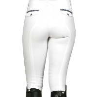 Calça Florida Feminina Flags & Cup Branco Calça Florida Feminina Flags & Cup Branco