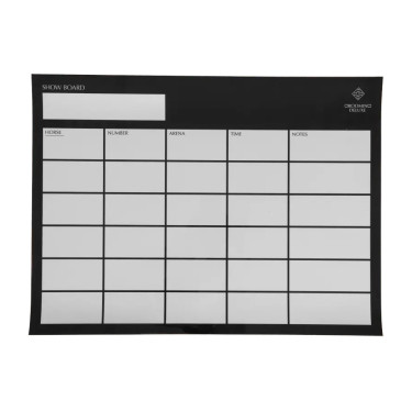 Quadro magnético equitação 30x40 cm preto