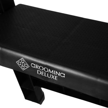 Escadote dobrável 60 cm preto para equitação