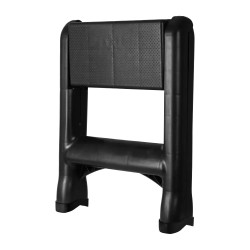 Escadote dobrável 60 cm preto para equitação Escadote dobrável 60 cm preto para equitação