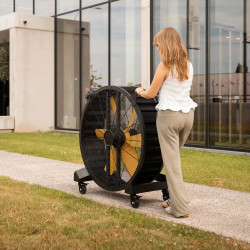 Ventoinha com cabo de 144 cm Preto