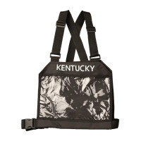 Dorsal de competição equestre Kentucky preto ajustável