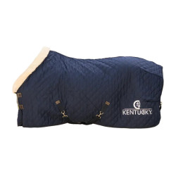 Manta de apresentação equitação 160 g azul‑marinho 165