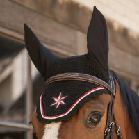 Touca antimoscas Wellington Velari preta Preto