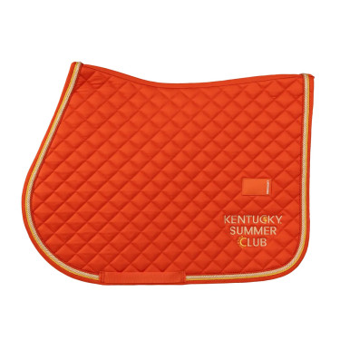 Manta de sela Summer Club dressage laranja Laranja