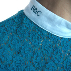Polo Cassia Feminino de mangas compridas Flags & Cup Polo Cassia Feminino de mangas compridas Flags & Cup