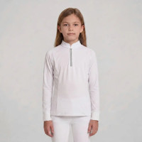 Camisa de concurso menina clássica mangas compridas glitter Rosa velho tamanho 160 criança Branco Camisa de concurso menina clássica mangas compridas glitter Rosa velho tamanho 160 criança Branco