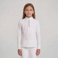 Camisa de concurso menina clássica mangas compridas glitter Rosa velho tamanho 160 criança Branco Camisa de concurso menina clássica mangas compridas glitter Rosa velho tamanho 160 criança Branco