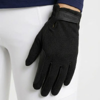 Luvas de equitação grip verão preto tamanho 11 Preto