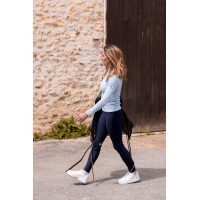 Legging K by Equithème K-Grip mulher Marinho Azul-marinho
