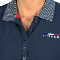 Polo Menina France Edição Limitada Flags & Cup Polo Menina France Edição Limitada Flags & Cup