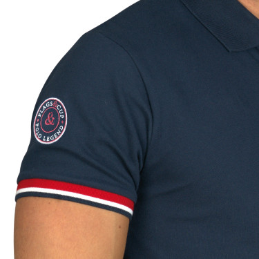 Polo Menino França Edição Limitada Bandeiras & Taça Polo Menino França Edição Limitada Bandeiras & Taça